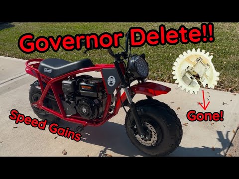 Coleman B200 Governor Removal, Massive Speed Gains From a FREE Mod