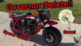 Coleman B200 Governor Removal, Massive Speed Gains From a FREE Mod