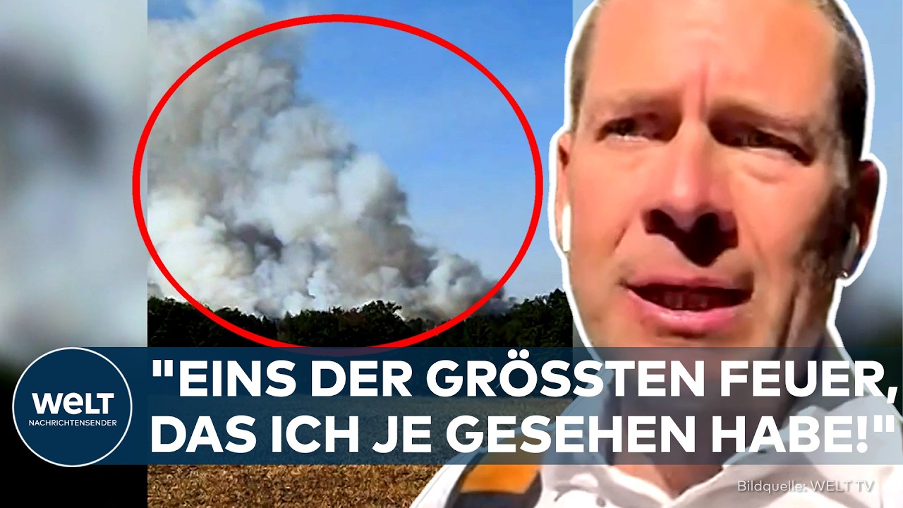 FEUERWALZE IN NRW: "Das schlimmste Szenario!" Waldbrand außer Kontrolle! Rauchwolke zieht bis Köln!