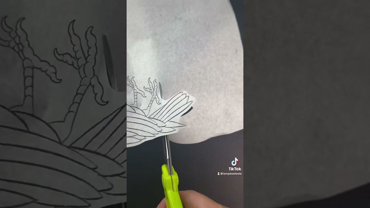 Crow Tattoo Tutorial | Jake Steele