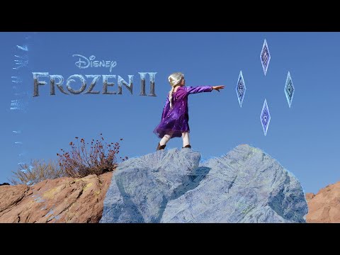 FROZEN 2 'Into The Unknown' REAL LIFE ELSA by Miriam at 6 years old