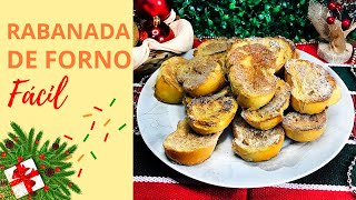 RABANADA DE FORNO, SEM FRITURA, SEM LEO | Super Gostosa e Fcil de Fazer | Receitas de Natal #13