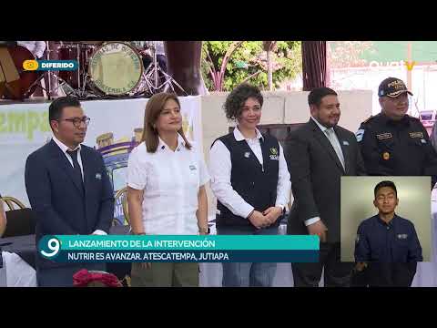 Lanzamiento de la intervención “Nutrir es Avanzar” en Jutiapa.