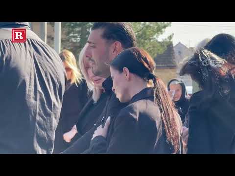 Potresne scene na sahrani brata Darka Lazića