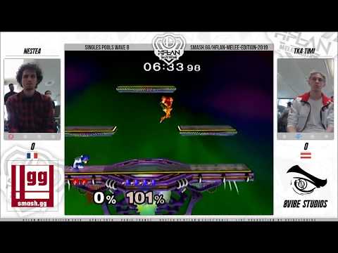 HFLAN 2019 - Nestea (Samus) VS TKA | Timi (Falco) SSBM POOLS - Smash Melee