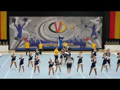 DCxM 2017 5.Platz Blue Devils - Senior Coed Cheer