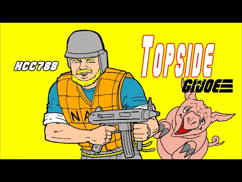 HCC788 - 1990 TOPSIDE! Weird G.I. Joe action figure review!
