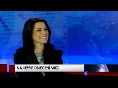 Rozhovor s Miriam Lisovou Marcinekovou o ankete "Najlepšie oblečení muži Slovenska 2012"