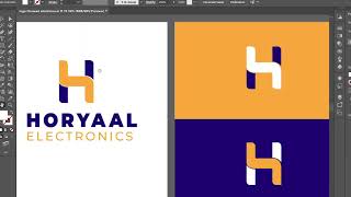 Logo design challenge Day 1/30 | - Logo design process letter H #30dayslogodesignchallenges
