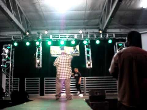 Lil Fame 12 yr. old Rapper/ Bboy Az's Black Expo Hair Show