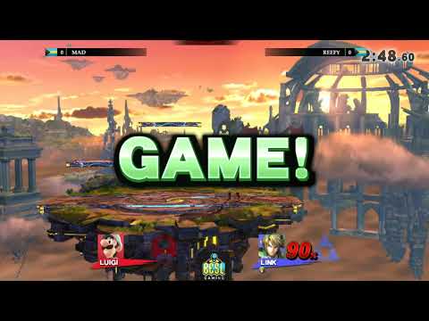 JSB19 - Sm4sh Singles: Mad(Luigi) vs Reefy(Link) WR1