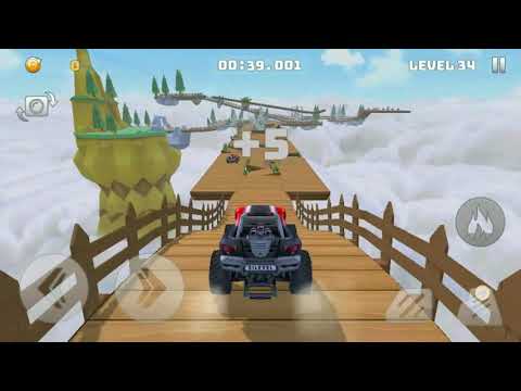 HOW TO COMPLETE ||MOUNTAIN CLIMB STUNT level 34|| Level 34||