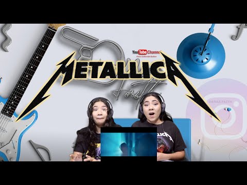 Two Girls React to  Metallica - If Darkness Had a Son (Official Music Video)