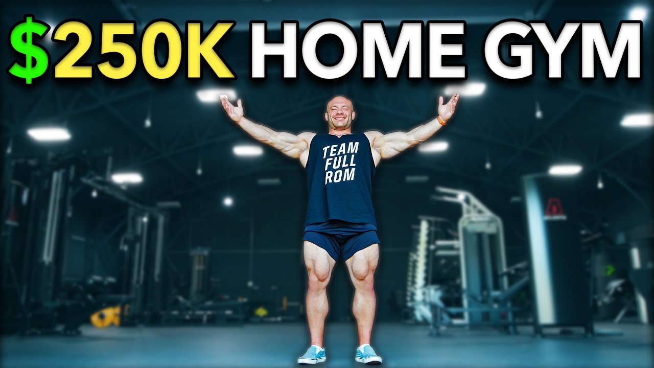 My Home Gym Tour - See My Insane Workout Setup!