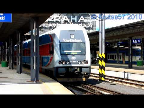 ČD 471.006 + 471.036/041 - Praha hlavní nádraží 24.6.2010