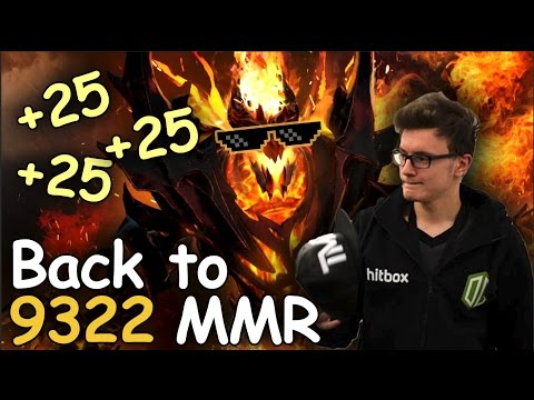 Miracle- back from China, back to 9322MMR - road to 10k Dota 2