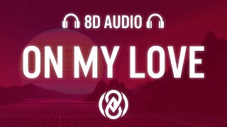 Zara Larsson, David Guetta - On My Love (Lyrics) | 8D Audio 🎧