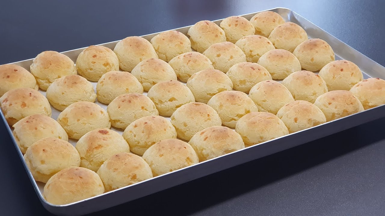 Essa é a melhor receita de Pão de Queijo com Polvilho Doce! Receita fácil sem glúten