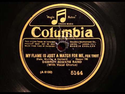 My flame is just a match for me - Debroy Somers Band