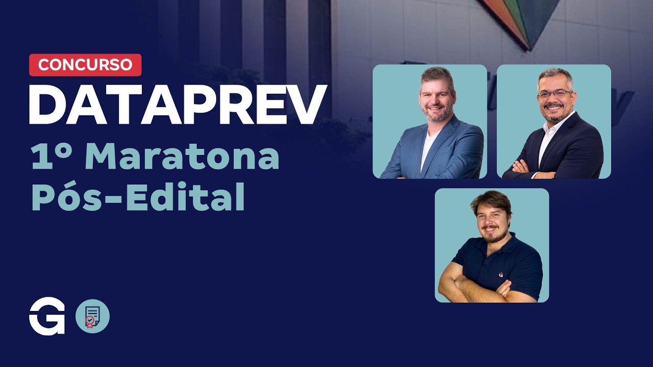 Concurso DATAPREV 2026: 1º Maratona Pós-Edital - Desenvolvimento de Software