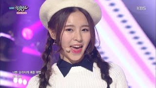 뮤직뱅크 - CLC, 사랑스런 소녀들의 깜찍 발랄 무대 ‘예뻐지게(High Heels)’.20160325