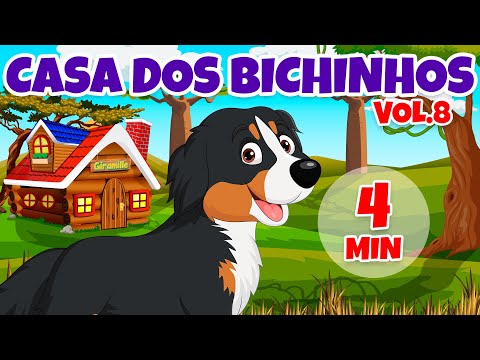 Casa dos Bichinhos Vol. 8 - Giramille 4 min | Desenho Animado Musical