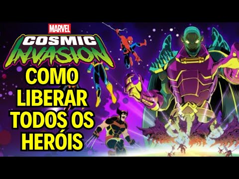 Marvel Cosmic Invasion - Como Desbloquear Todos os Personagens