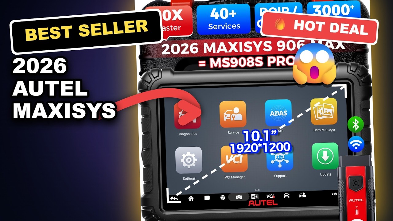 2026 Autel MaxiSys MS906 MAX Honest Review: Worth the Upgrade?