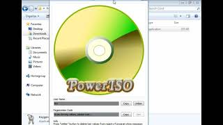 Register power iso