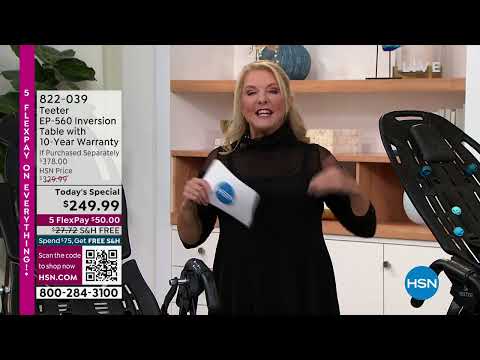 HSN | Teeter Fitness 25th Anniversary 01.01.2023 - 12 AM