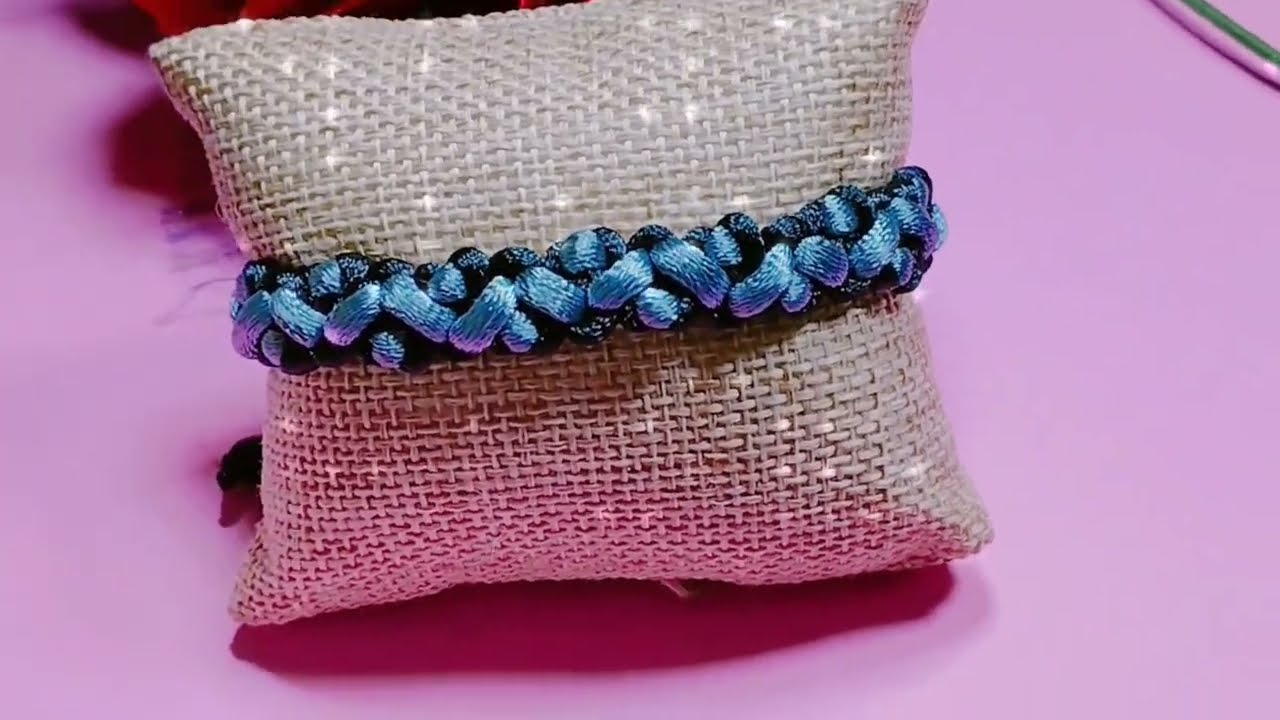 Como hace tejido egipcio con hilo cola de rata