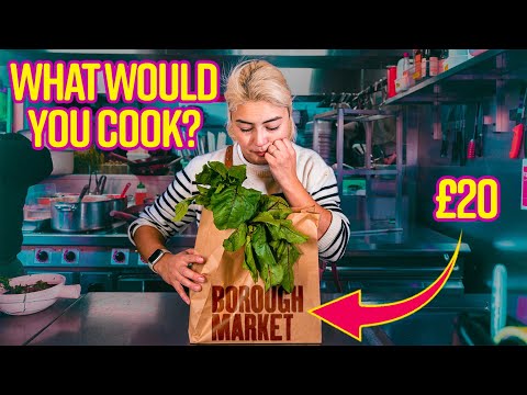 Borough Market - £20 challenge! (2023) ft. Auntie Liz & Raph