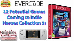 12 Potential Games Coming To Evercade Indie Heroes Collection 3!