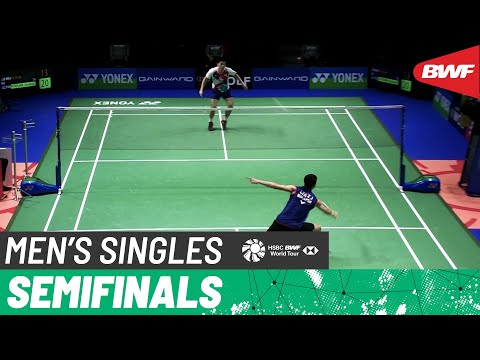 YONEX GAINWARD German Open 2022 | Lee Zii Jia (MAS) [5] vs Kunlavut Vitidsarn (THA) | SF