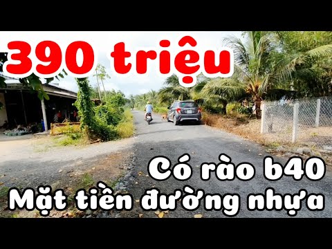 Đất 5x28 đường nhựa giá rẻ 390 triệu sổ hồng riêng gần trường học chợ Cẩm An Thạnh Đức Tây Ninh