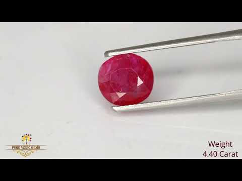 Fine Burma Ruby 4.40ct On-Demand video