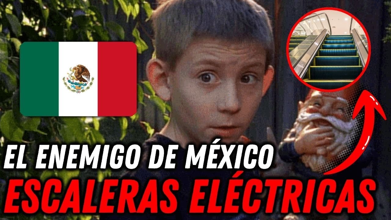 ¿Los MEXICANOS no saben usar ESCALERAS ELÉCTRICAS?