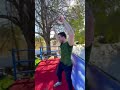 Ball-out training for tramp wall 🤌