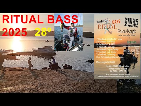 Ritual Bass - Alqueva, convívio pesca ao achigã Patos & Kayaks