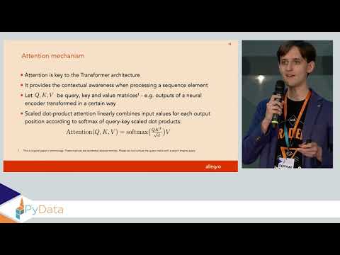 Tomasz Bartczak & Radoslaw Bialobrzeski: Learning to rank with the Transformer | PyData Warsaw 2019