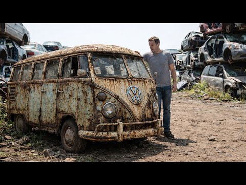 ASMR Car Restoration | Volkswagen Type 2 De Luxe Full Restoration from Rust to Showroom