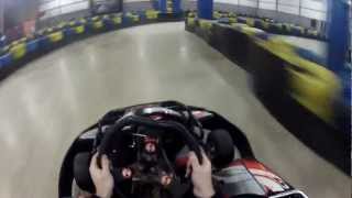 preview picture of video 'Karting 51 Saint-Brice Courcelles (REIMS) 12.01.2012 with GoPro HD Hero2'