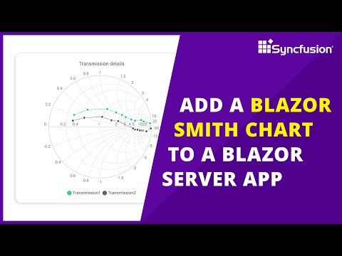 Add a Blazor Smith Chart to a Blazor Server App