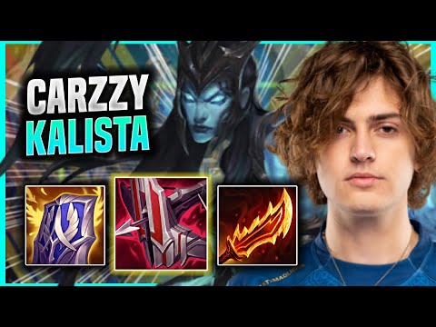 CARZZY IS INSANE WITH KALISTA! - VIT Carzzy Plays Kalista ADC vs Jhin! | Preseason 2022