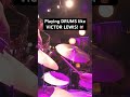 Playing DRUMS like VICTOR LEWIS! 🥁 #drummer #jazz #victorlewis