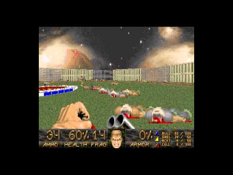 Doom Deathmatch from 1996 cc_arena.wad