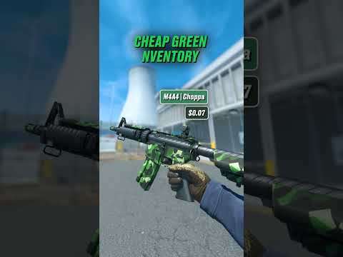 BEST AFFORDALBE GREEN SKINS | CS2 #cs2 #cs2skins