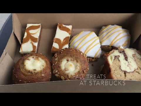 New Fall Treats at Starbucks