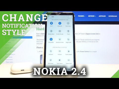 Change Notification Bar Look on NOKIA 2.4 - Customize Notification Bar Icons