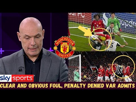 RIGORE CHIARO IGNORATO — LA VITTORIA DEL MAN UNITED ROVINATA DA UN ERRORE SCIOCCANTE DEL VAR 🔴⚽